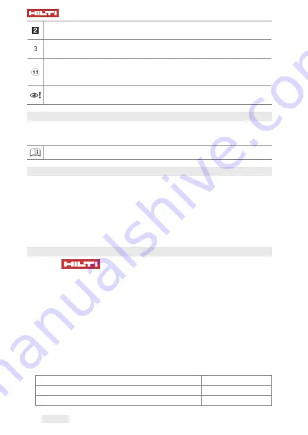 Hilti POA 116 Original Operating Instructions Download Page 40