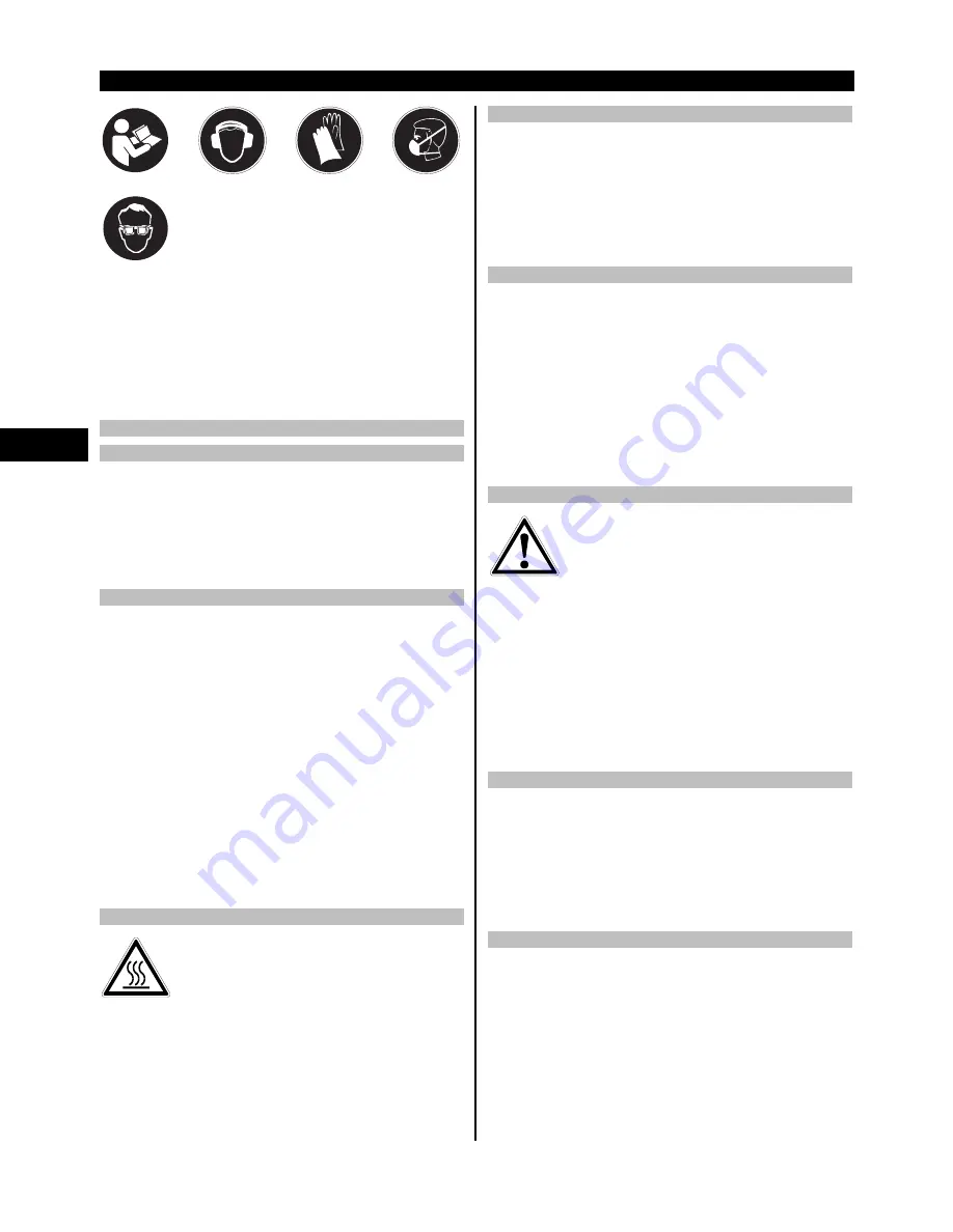 Hilti TE 7 Operating Instructions Manual Download Page 106