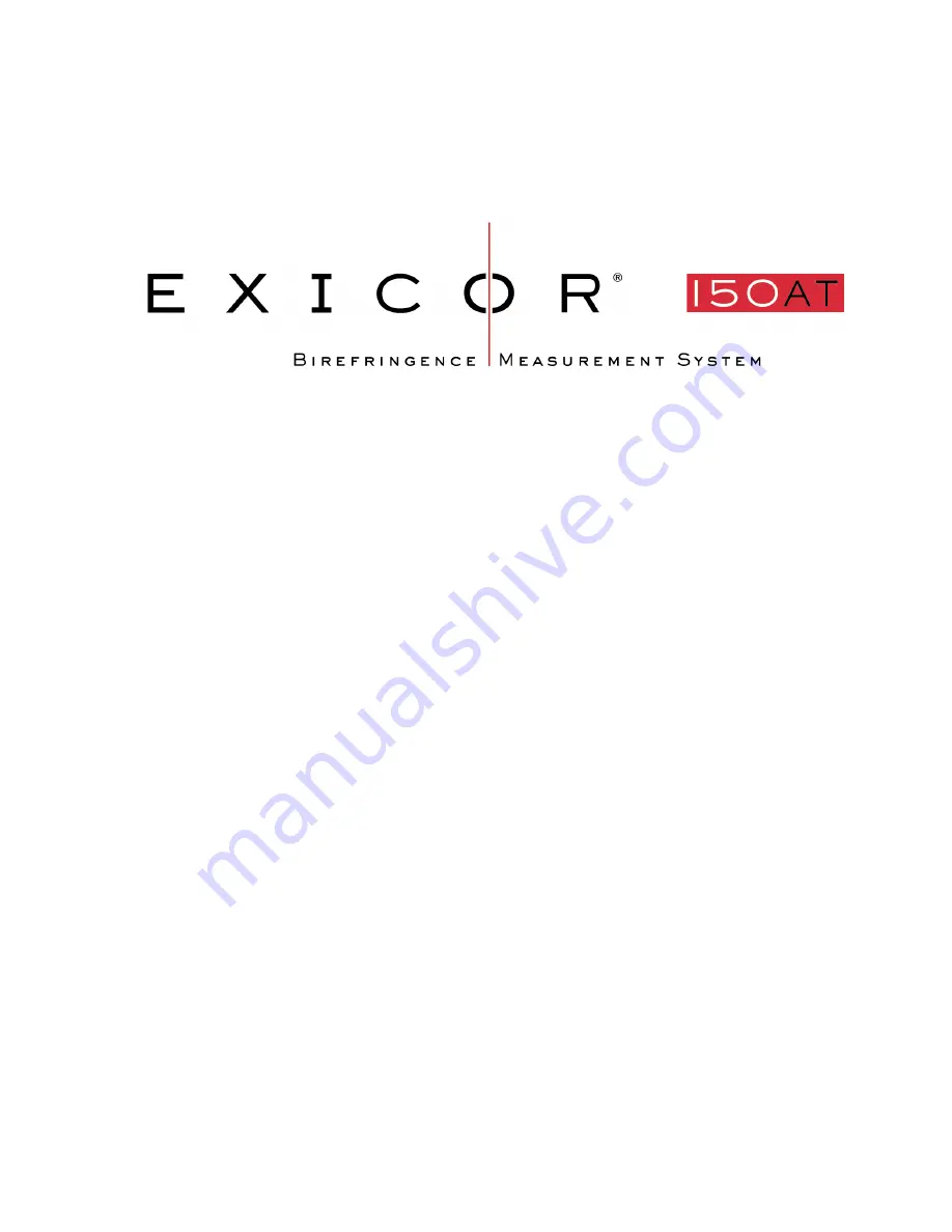 Hinds Instruments EXICOR 150AT User Manual Download Page 3