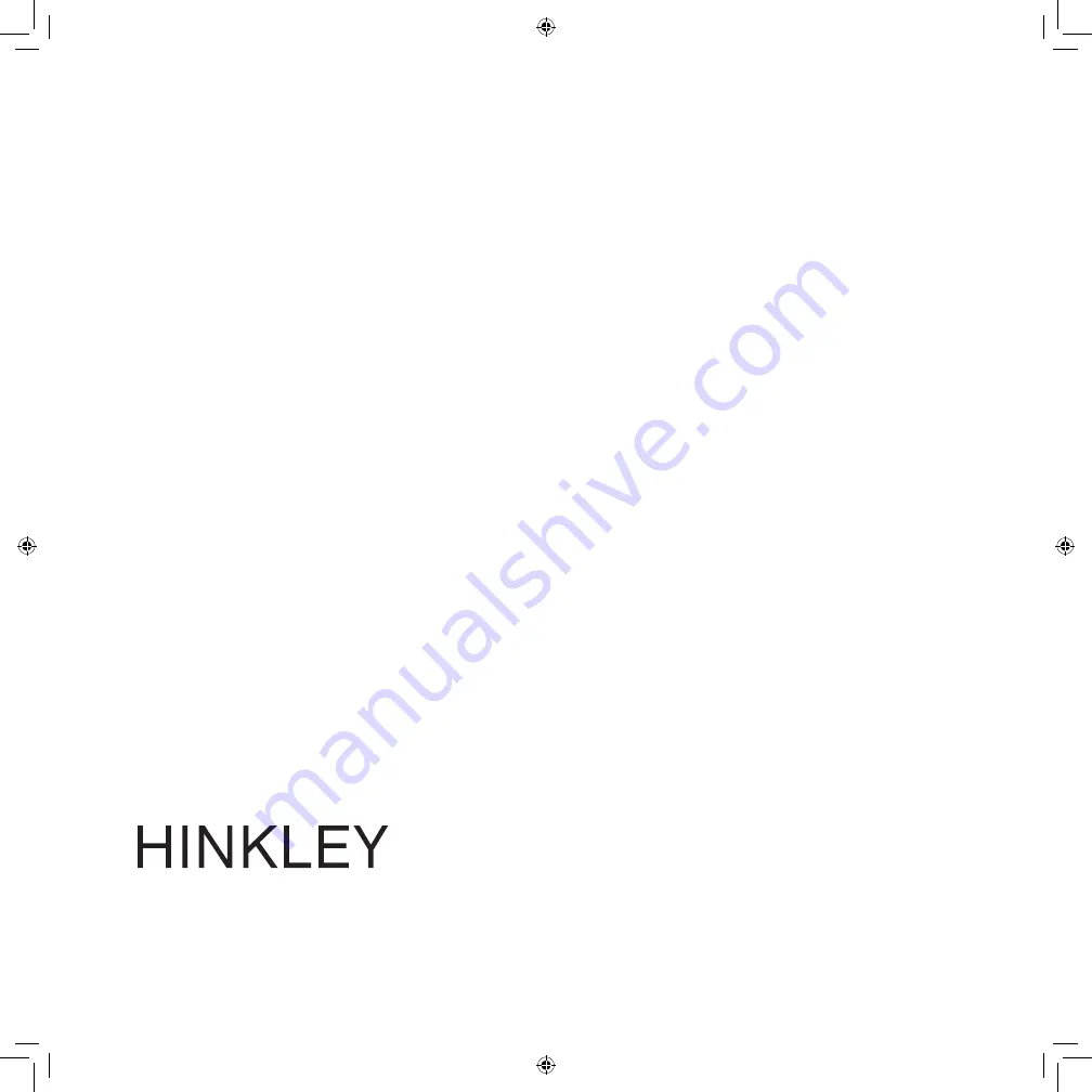 Hinkley 900999FBN-LDD Instruction Manual Download Page 46