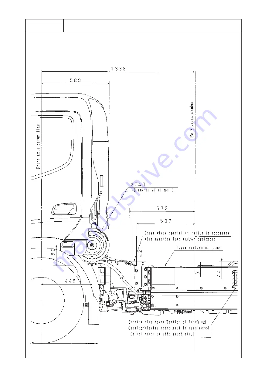 Hino Motors 300 Series Mounting Manual Download Page 124