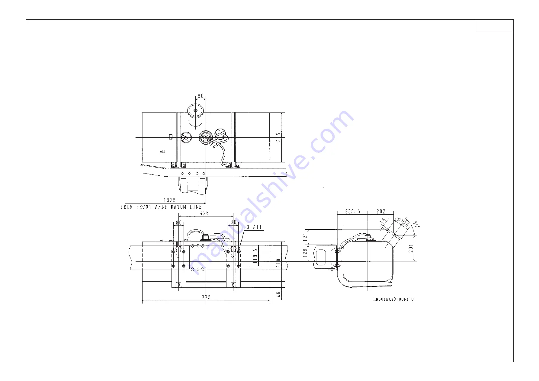 Hino Motors 300 Series Mounting Manual Download Page 153