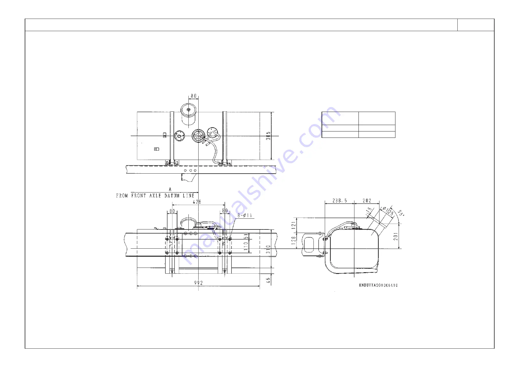 Hino Motors 300 Series Mounting Manual Download Page 154