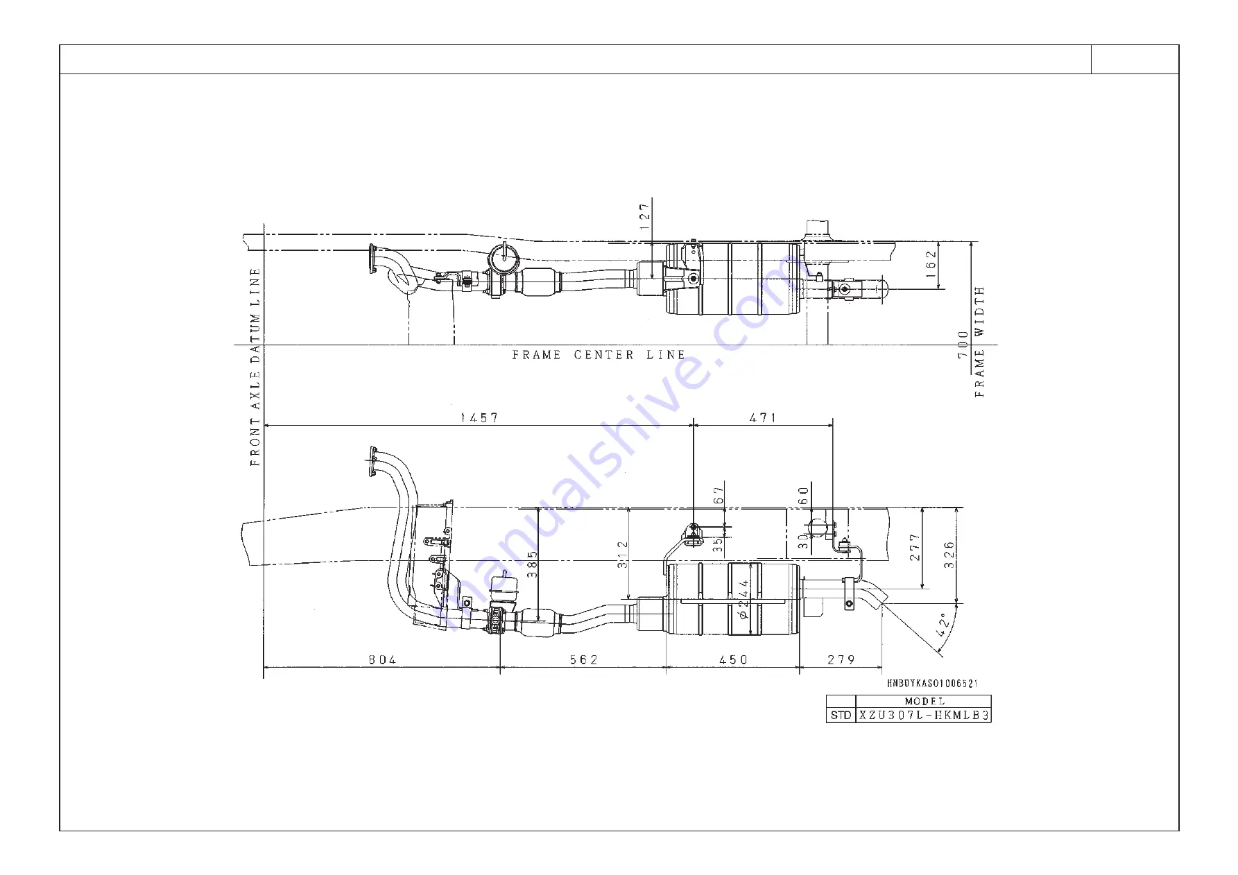 Hino Motors 300 Series Mounting Manual Download Page 164