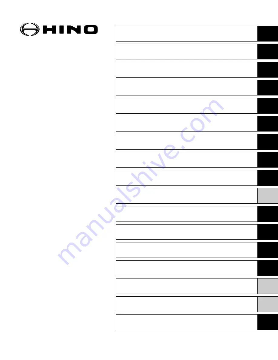 Hino Motors J08E-VC Скачать руководство пользователя страница 3