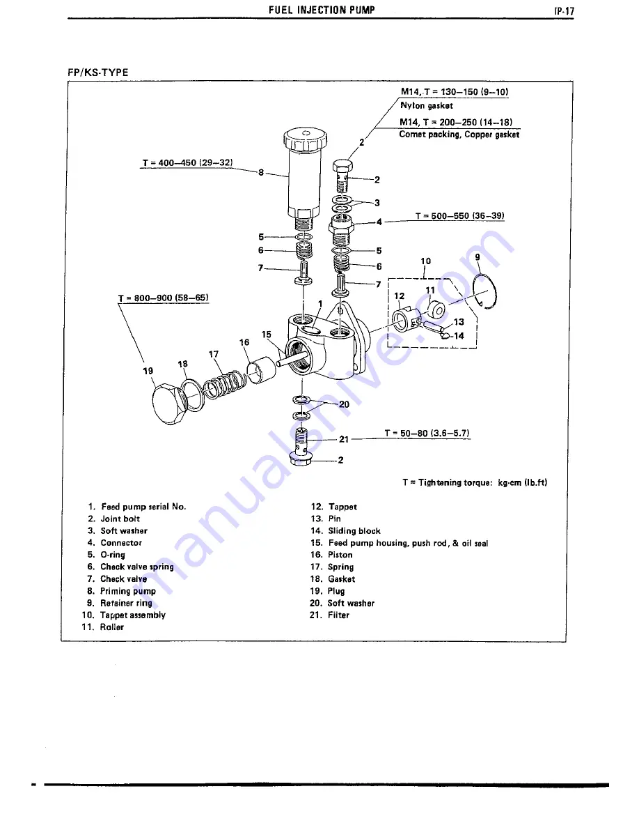 Hino Motors W04C-T Workshop Manual Download Page 161