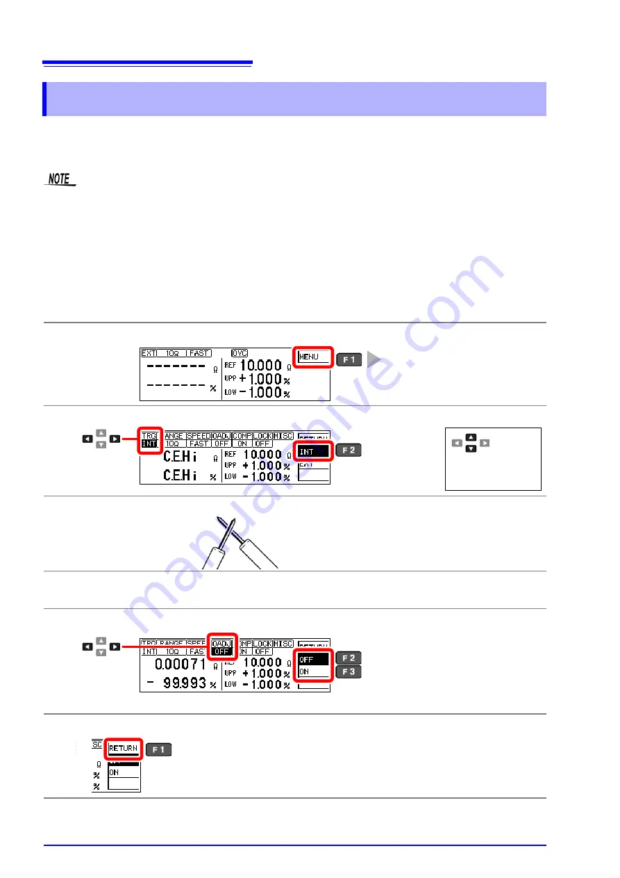 Hioki RM3542 Скачать руководство пользователя страница 38