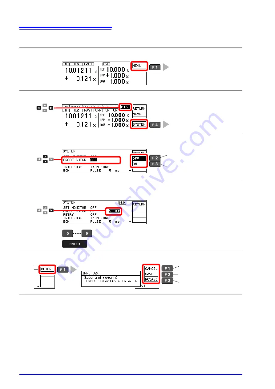 Hioki RM3542 Скачать руководство пользователя страница 58