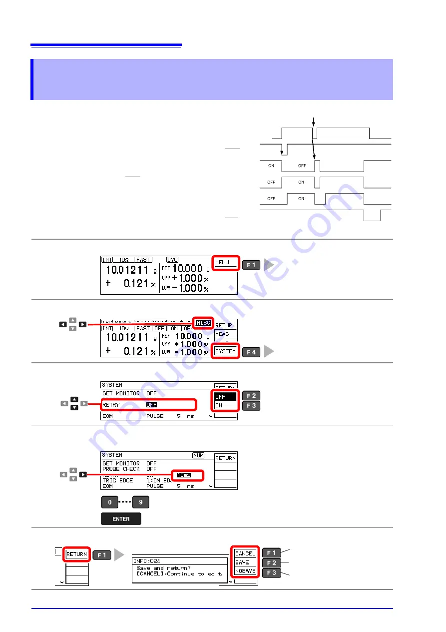 Hioki RM3542 Скачать руководство пользователя страница 62