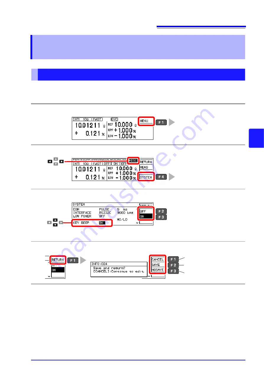 Hioki RM3542 Скачать руководство пользователя страница 67