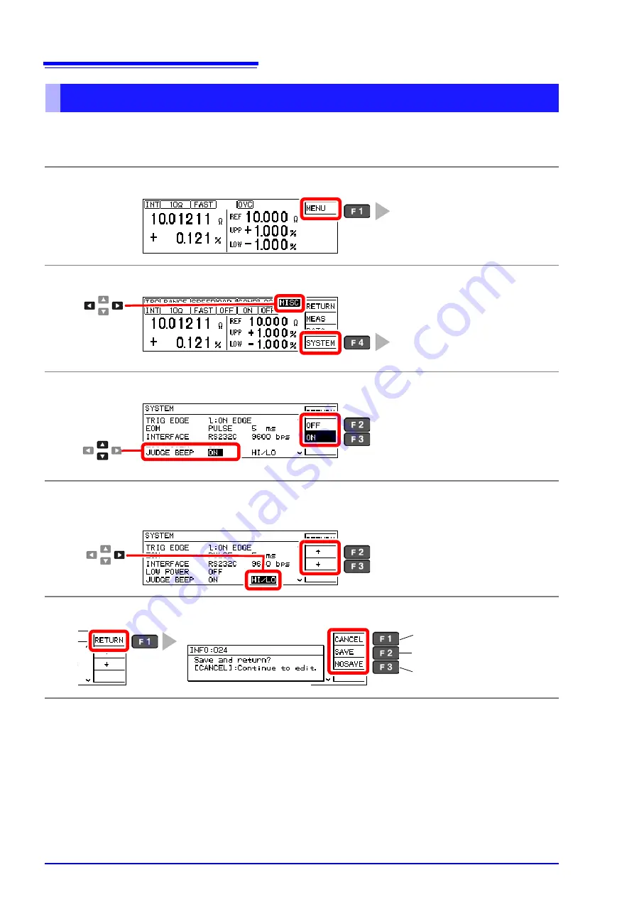 Hioki RM3542 Скачать руководство пользователя страница 68