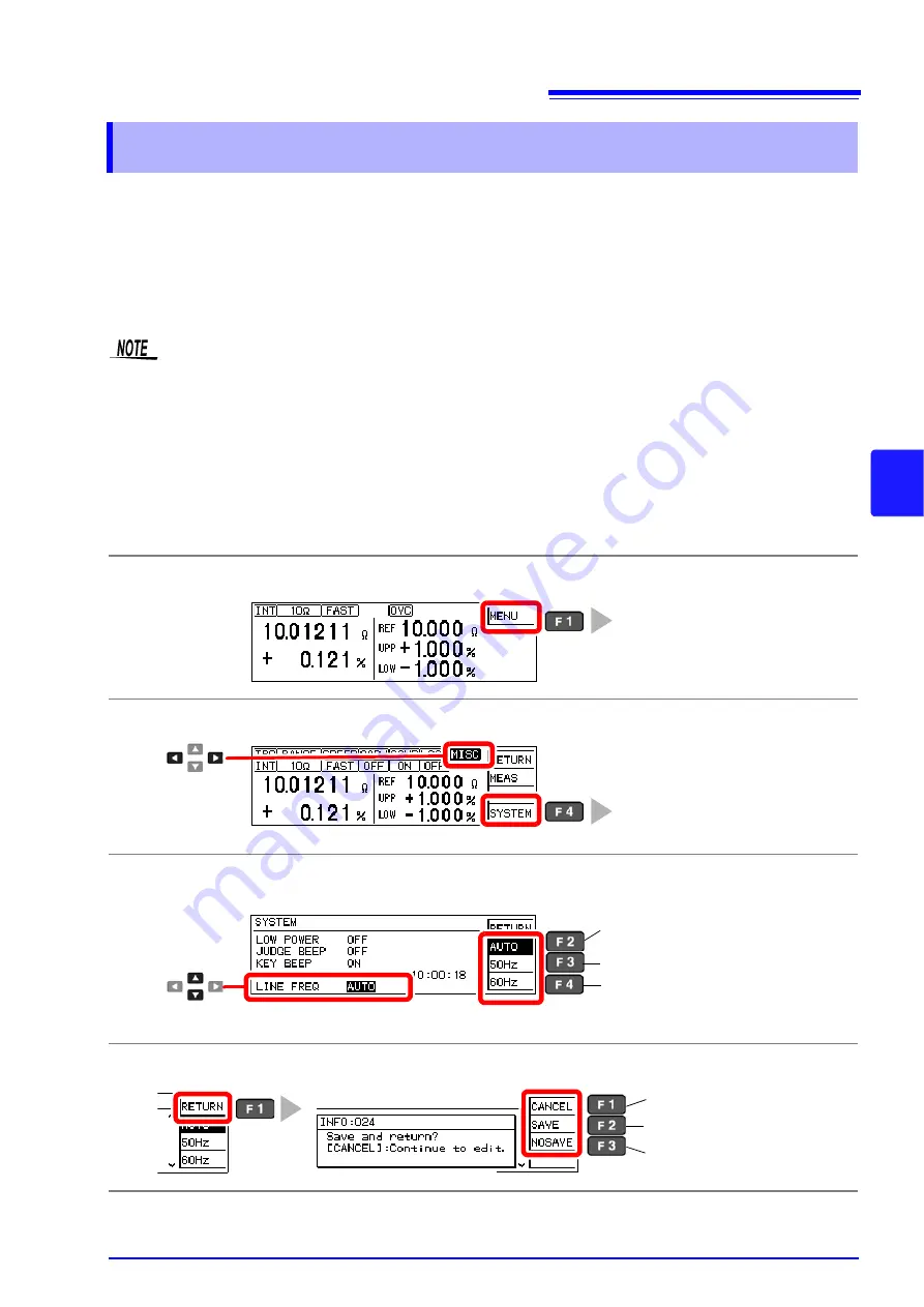 Hioki RM3542 Скачать руководство пользователя страница 69