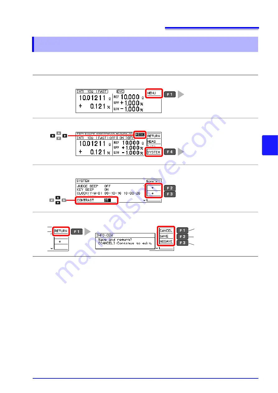 Hioki RM3542 Скачать руководство пользователя страница 71