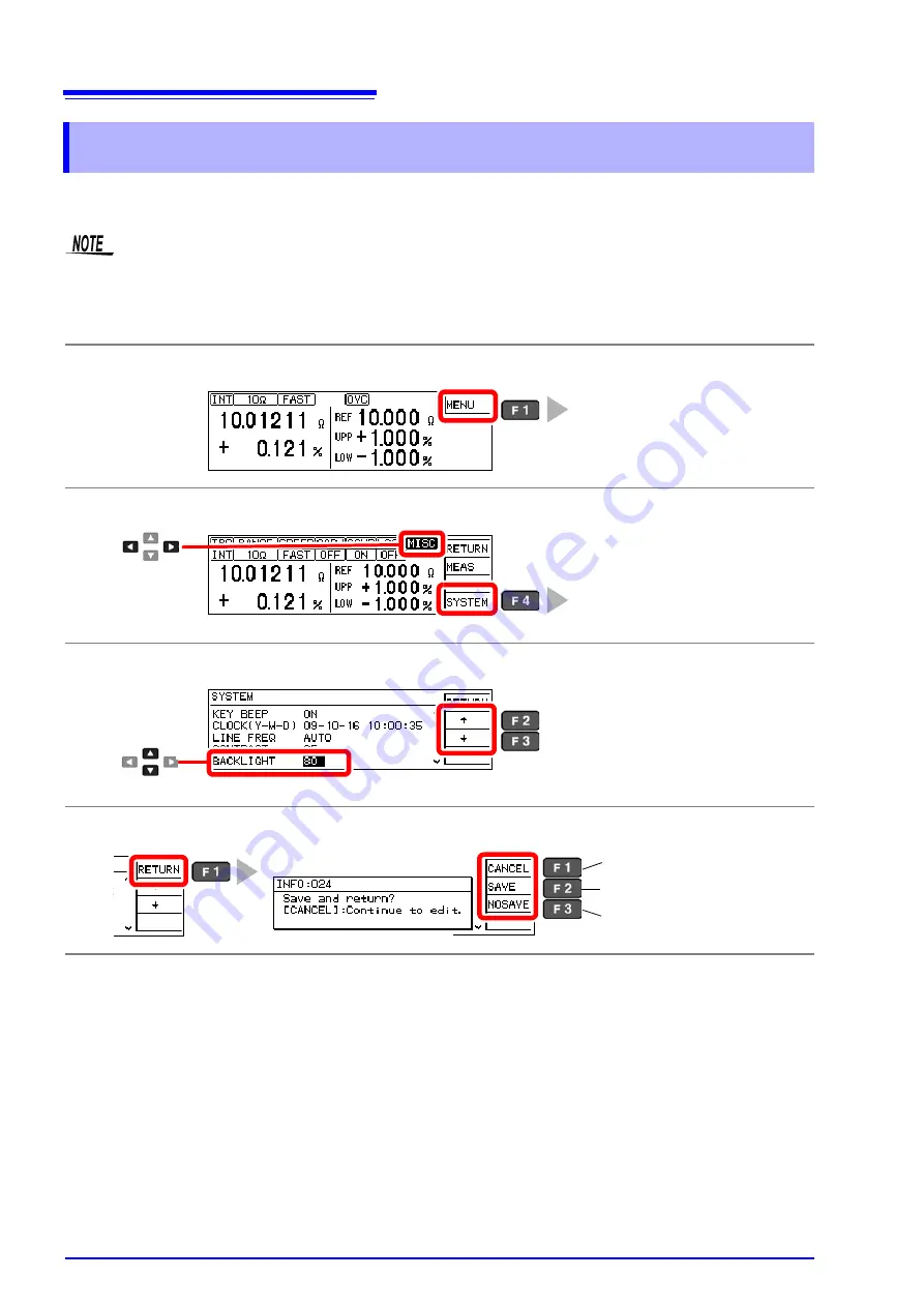 Hioki RM3542 Скачать руководство пользователя страница 72