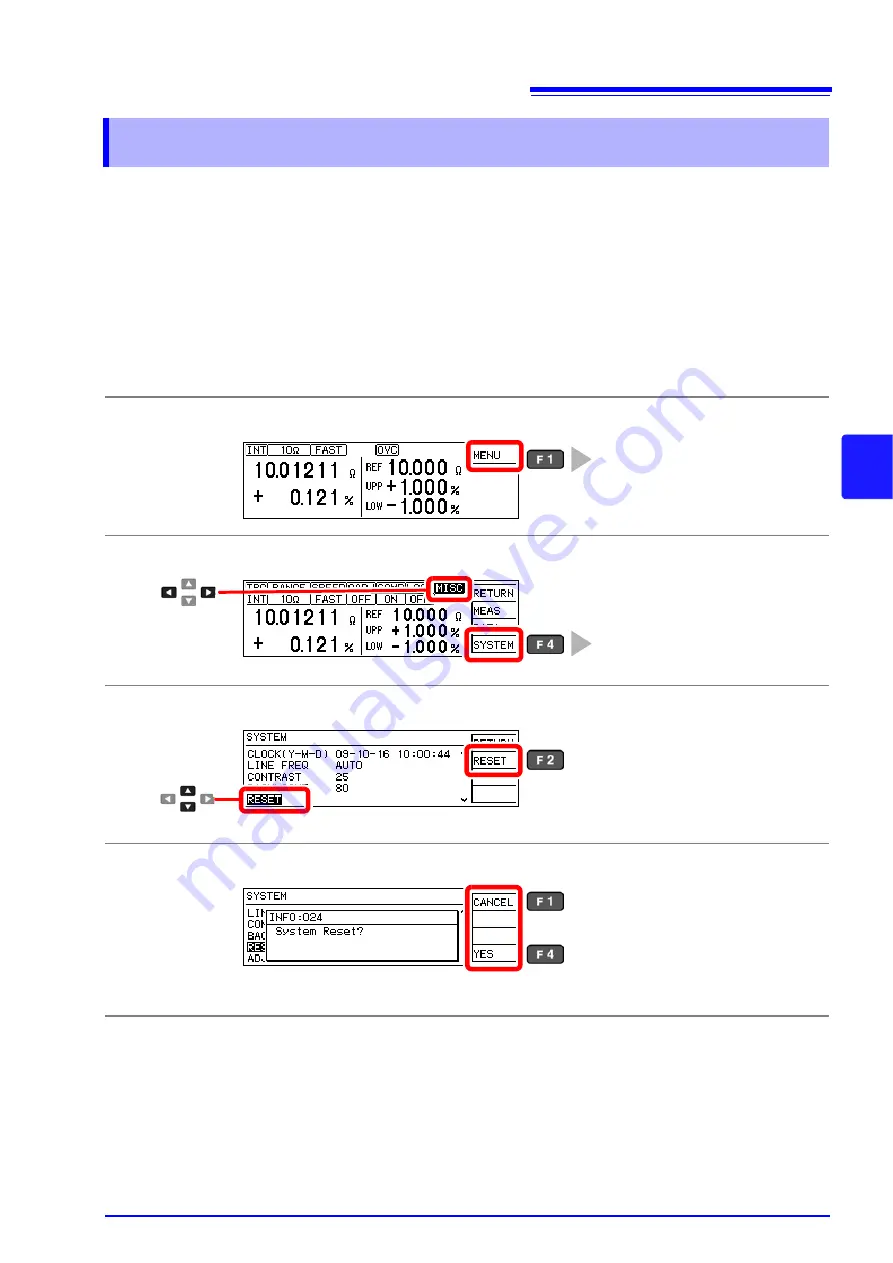 Hioki RM3542 Скачать руководство пользователя страница 73