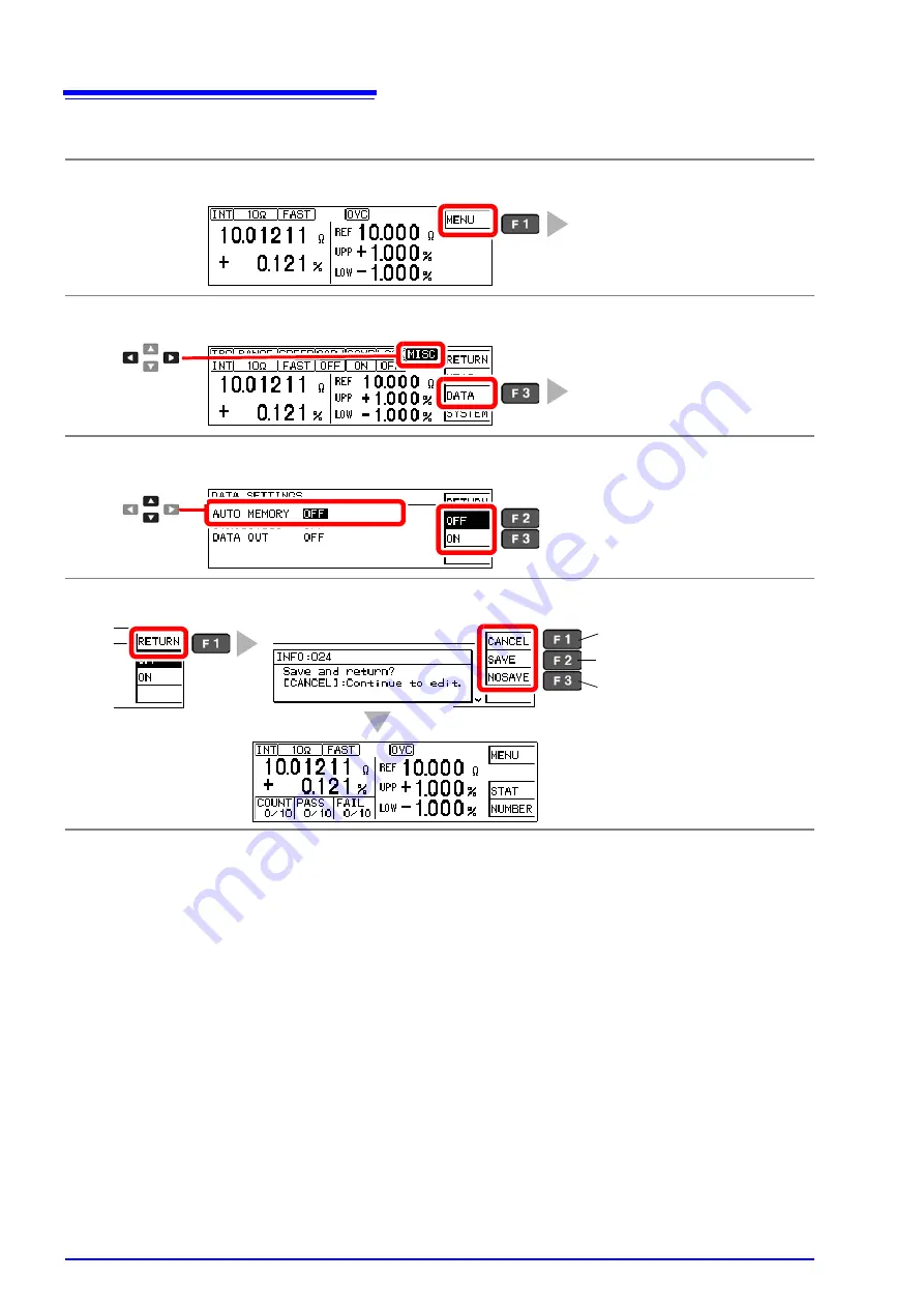 Hioki RM3542 Скачать руководство пользователя страница 78