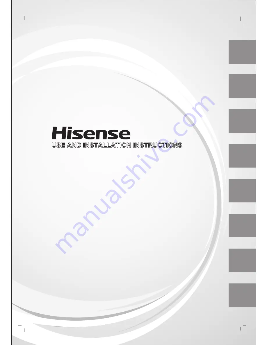 Hisense 14k~18k Use And Installation Instructions Download Page 1