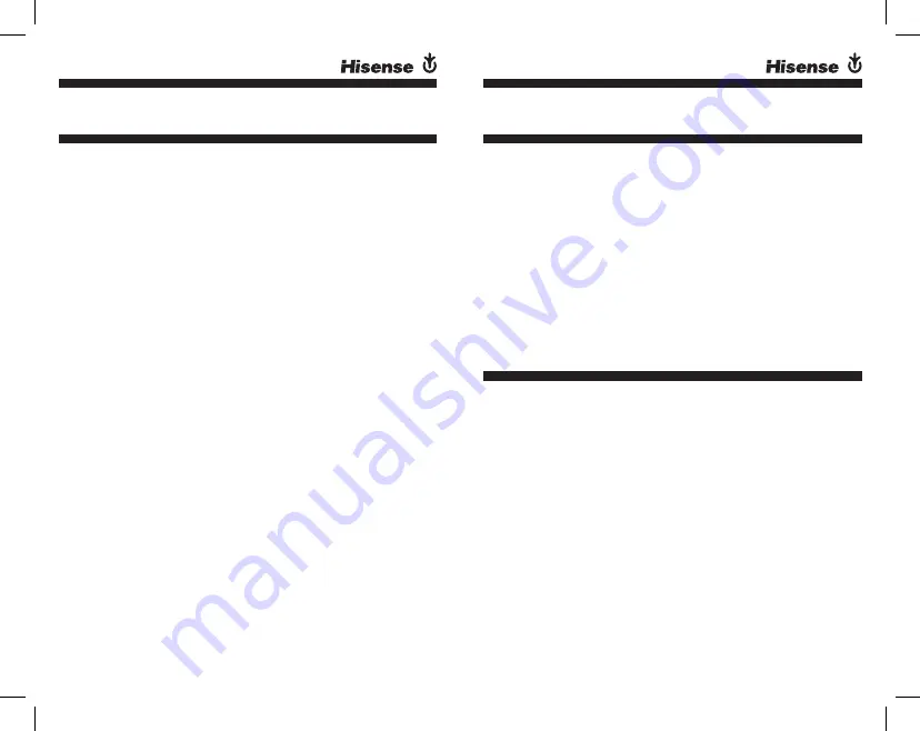 Hisense HB200M User Manual Download Page 9