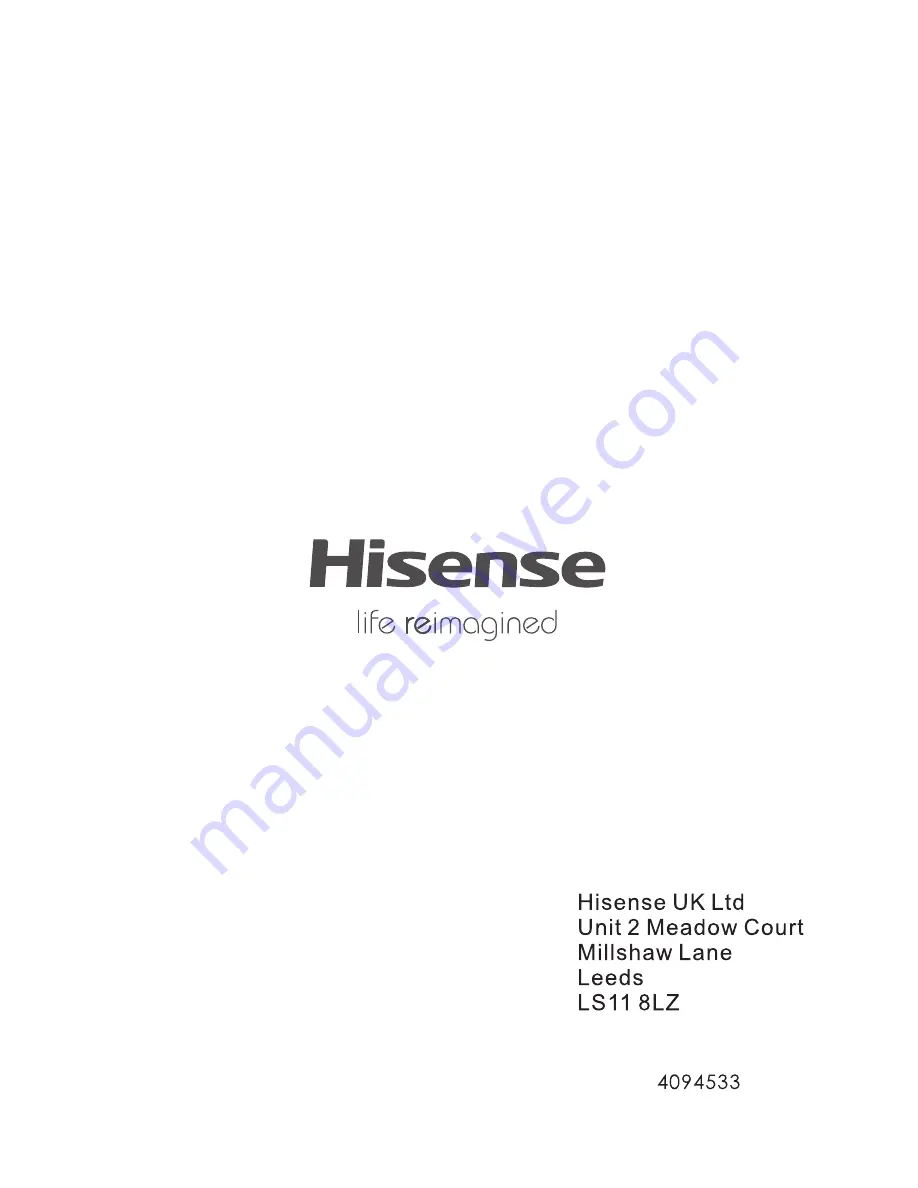 Hisense RB411N4BW1 User'S Operation Manual Download Page 25