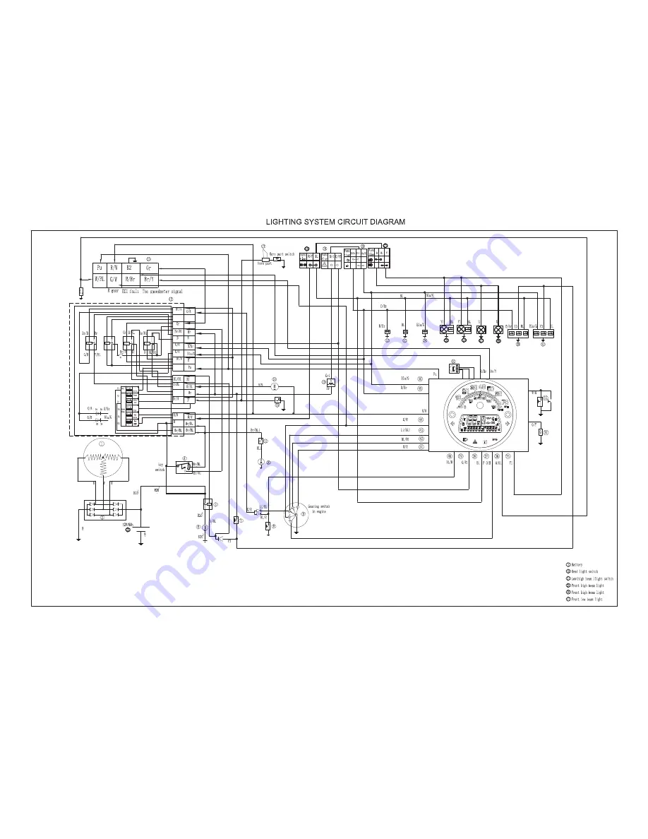 Hisun HS200UTV Service Manual Download Page 309