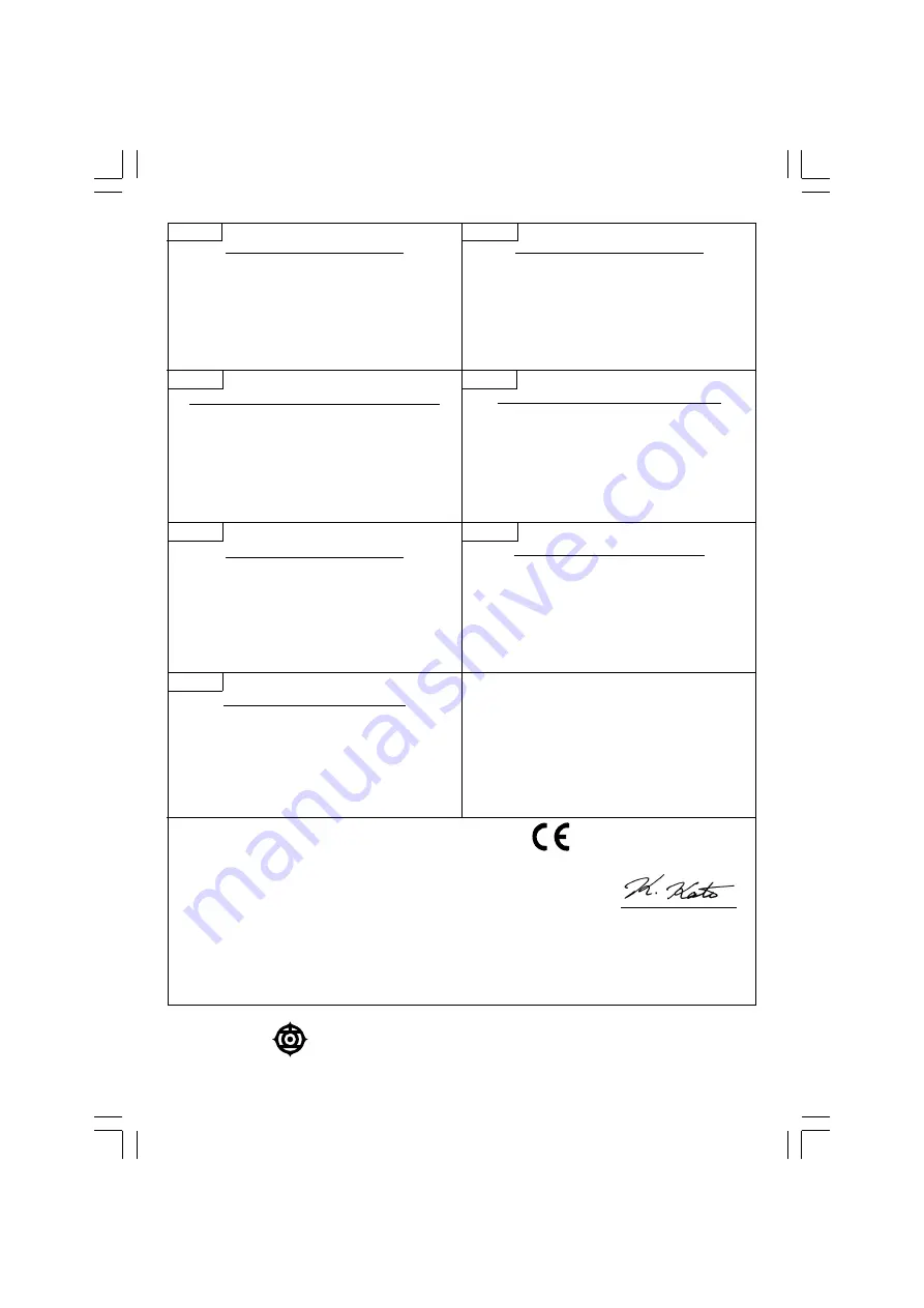 Hitachi Koki C 6BUY Handling Instructions Manual Download Page 64