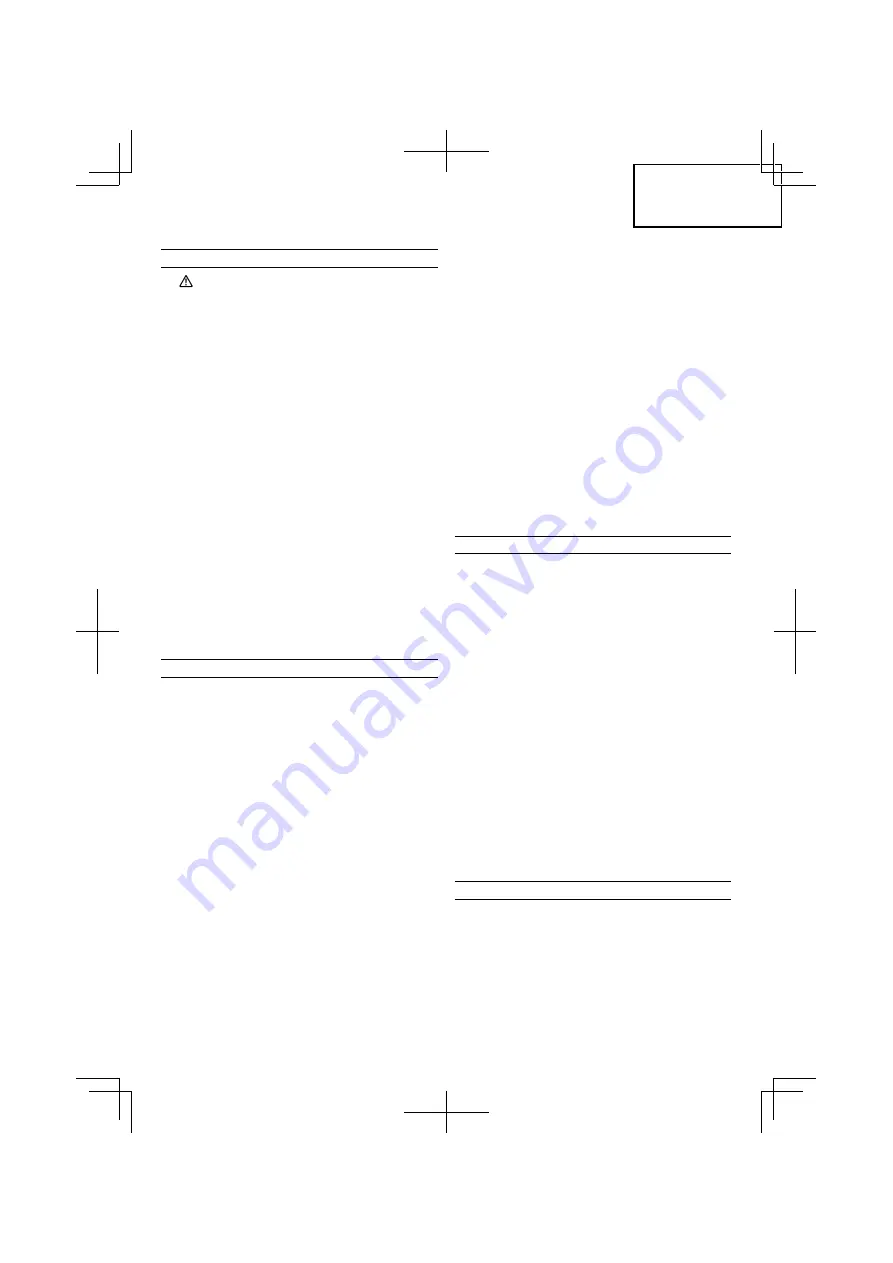 Hitachi Koki C 6SS Handling Instructions Manual Download Page 25