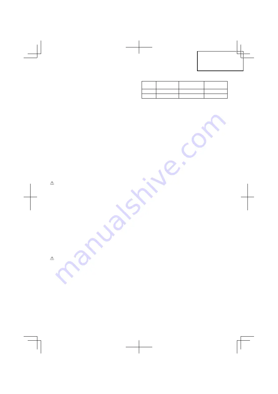 Hitachi Koki CG 22EAB (LP) Handling Instructions Manual Download Page 11