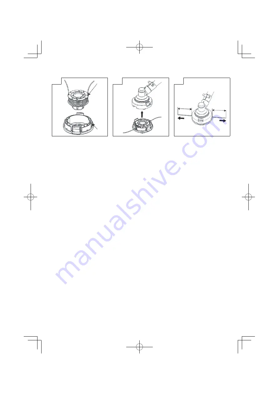 Hitachi Koki CG 25EUS L Handling Instructions Manual Download Page 5