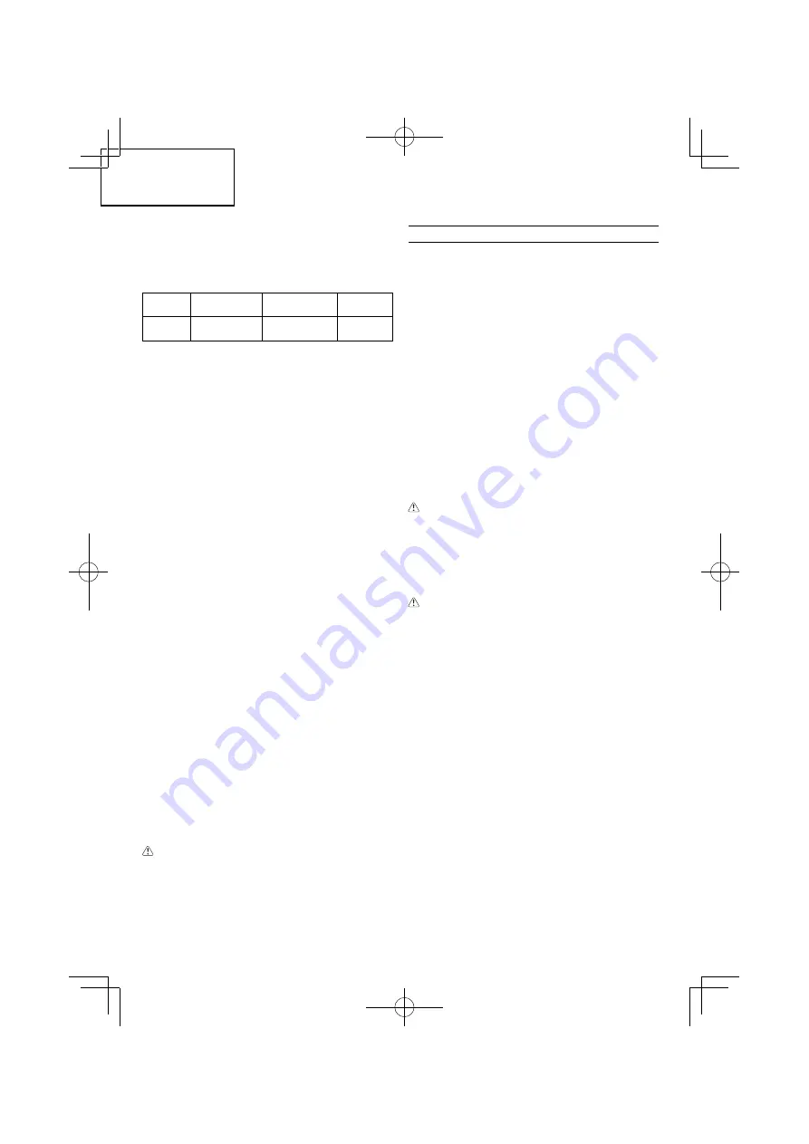 Hitachi Koki CG 25EUS L Handling Instructions Manual Download Page 10