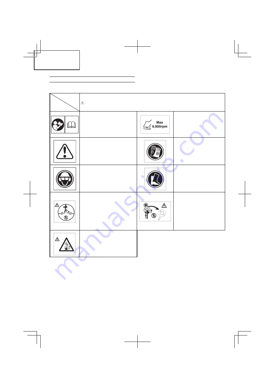 Hitachi Koki CG 40EASP Handling Instructions Manual Download Page 6