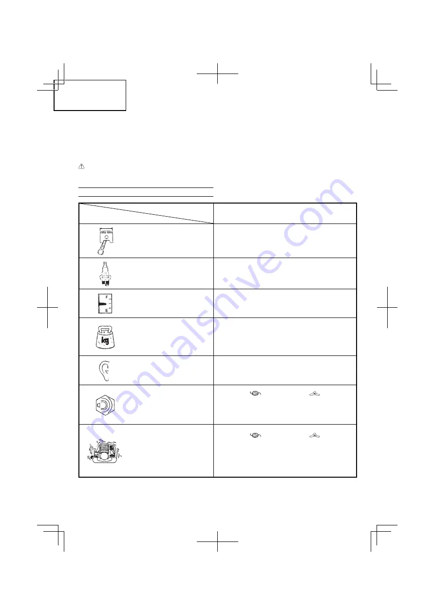 Hitachi Koki CG 40EASP Handling Instructions Manual Download Page 24