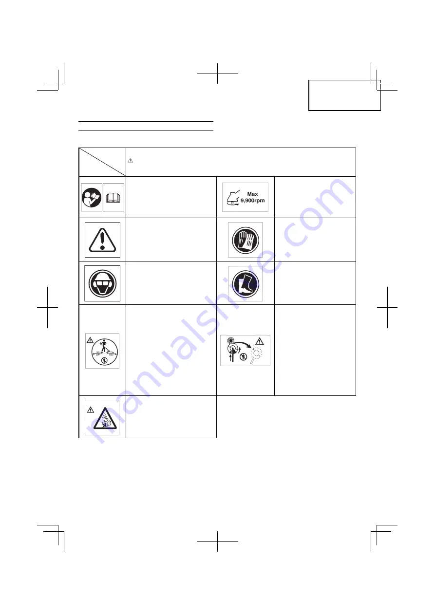 Hitachi Koki CG 40EASP Handling Instructions Manual Download Page 29