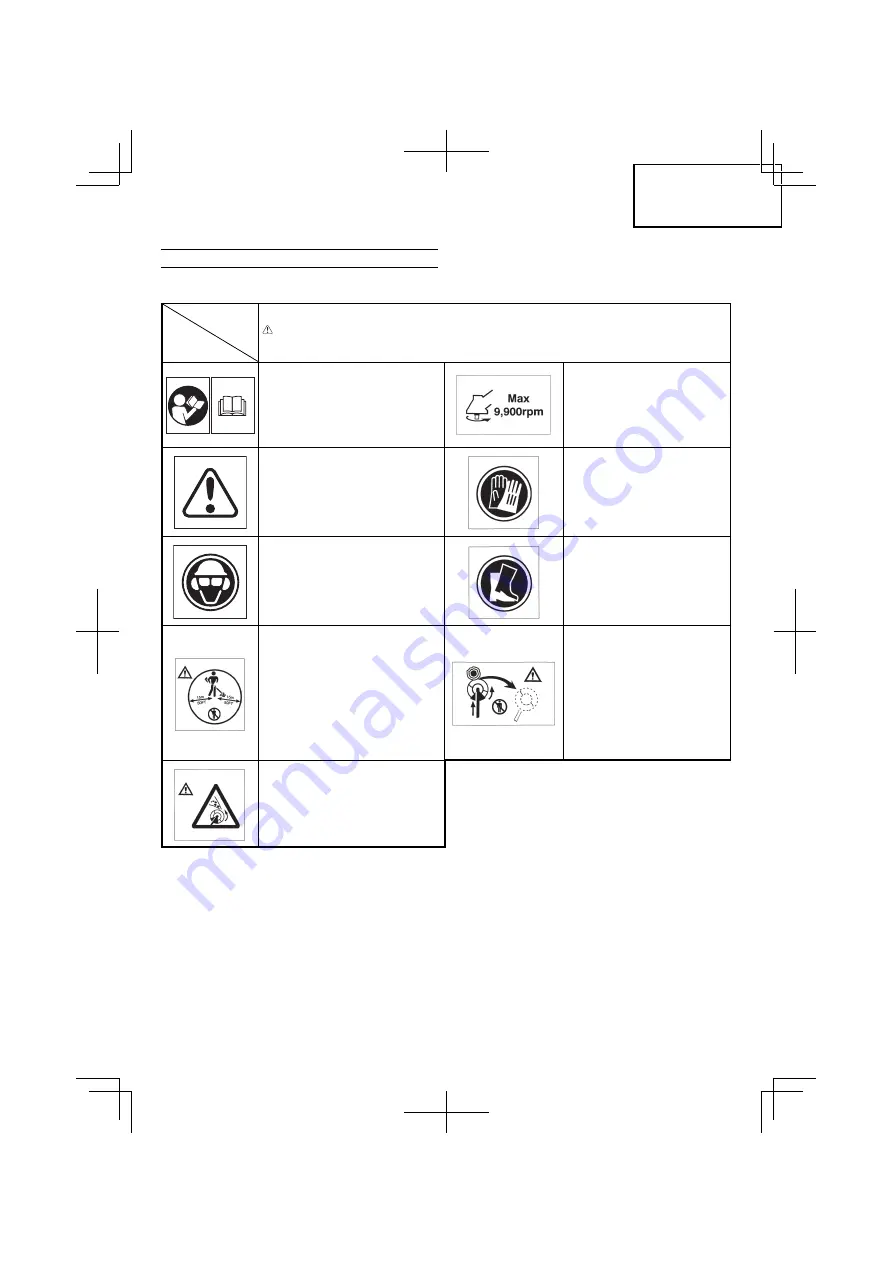 Hitachi Koki CG 40EASP Handling Instructions Manual Download Page 45