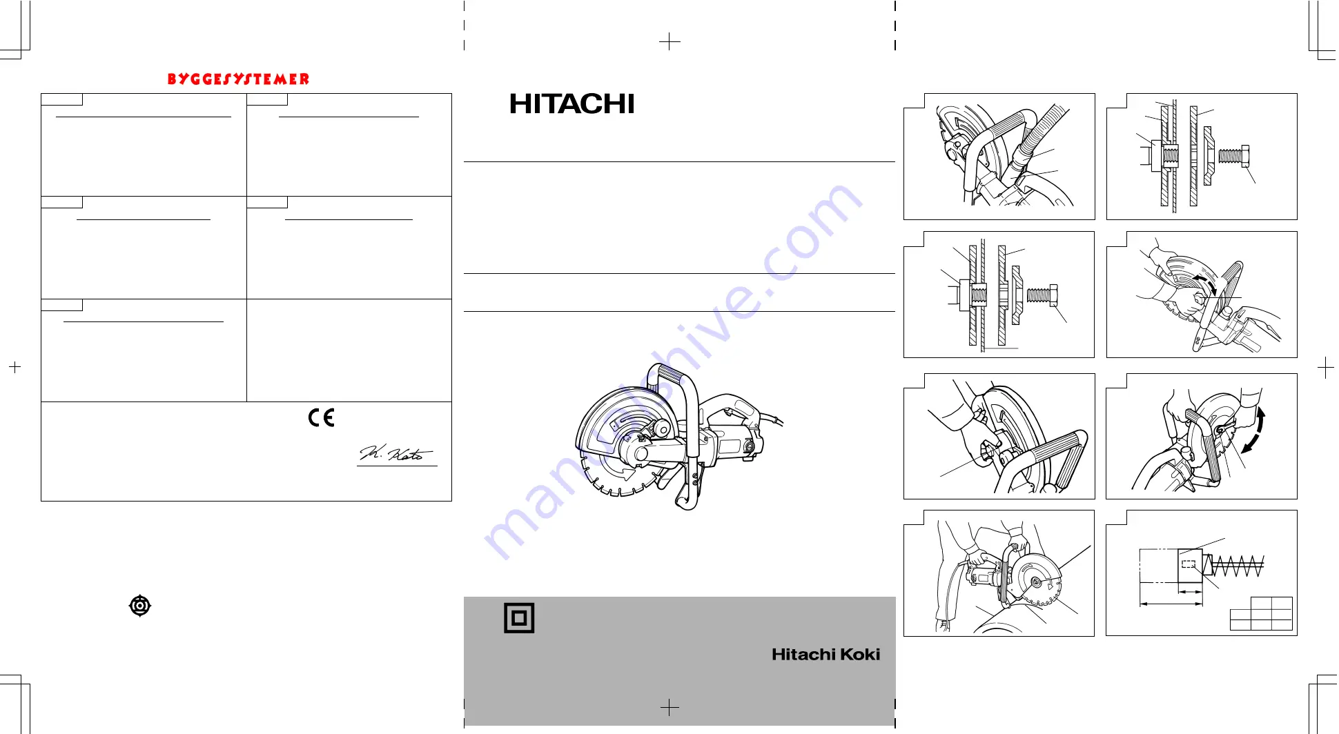 Hitachi Koki CM 12Y Скачать руководство пользователя страница 26