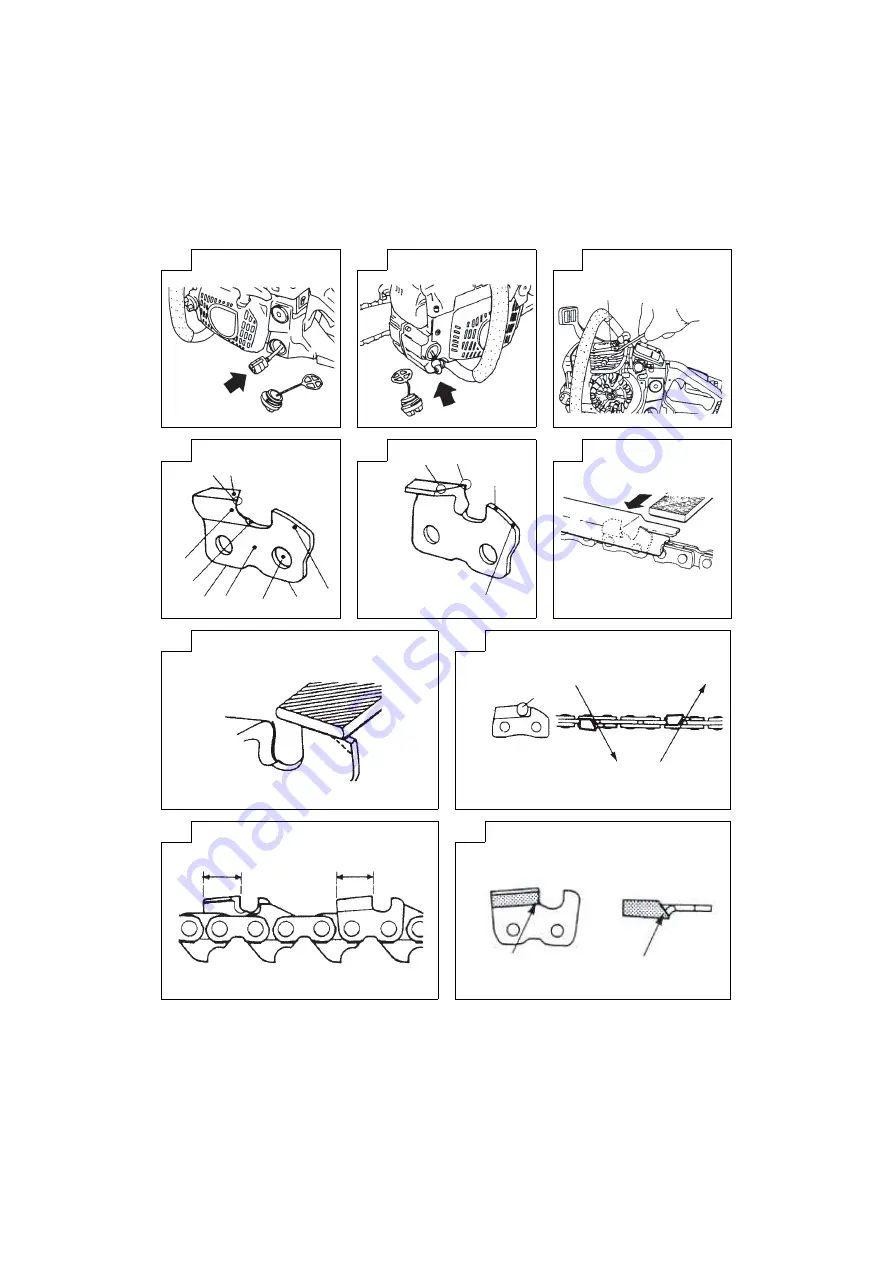 Hitachi Koki CS 40EA Handling Instructions Manual Download Page 6