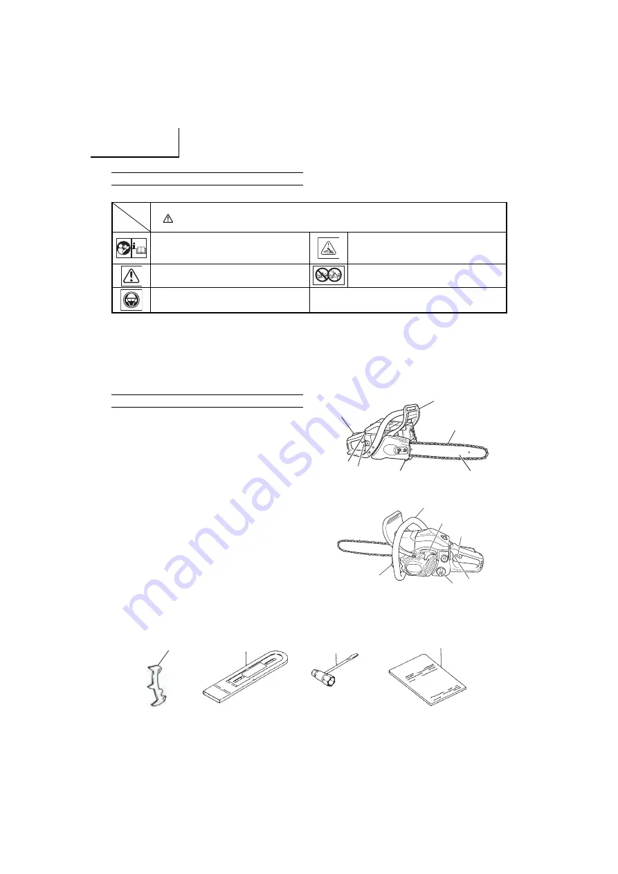 Hitachi Koki CS 40EA Handling Instructions Manual Download Page 7