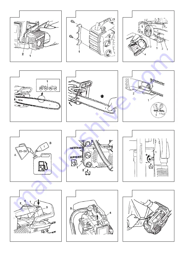 Hitachi Koki CS30EH Handling Instructions Manual Download Page 3