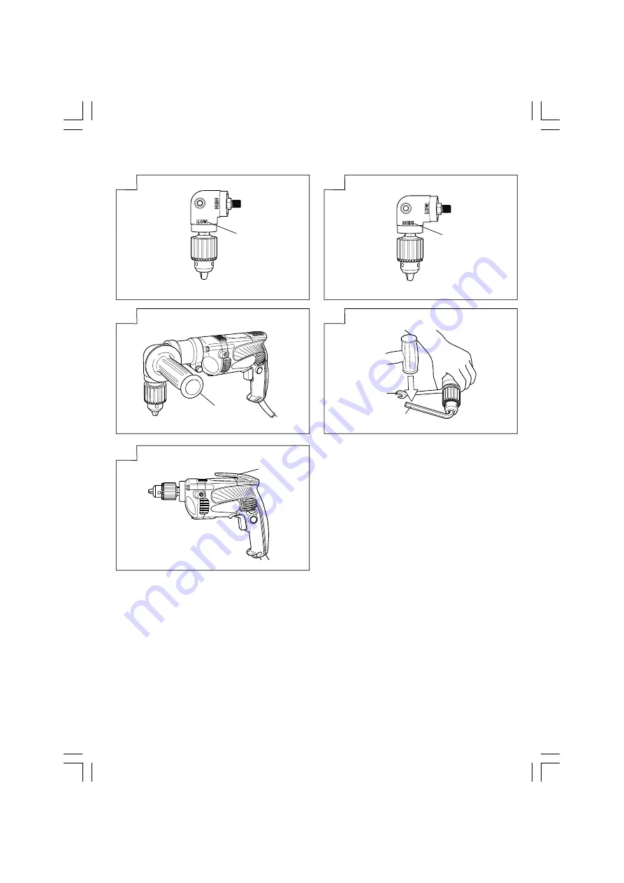 Hitachi Koki D 10VF Handl Download Page 3