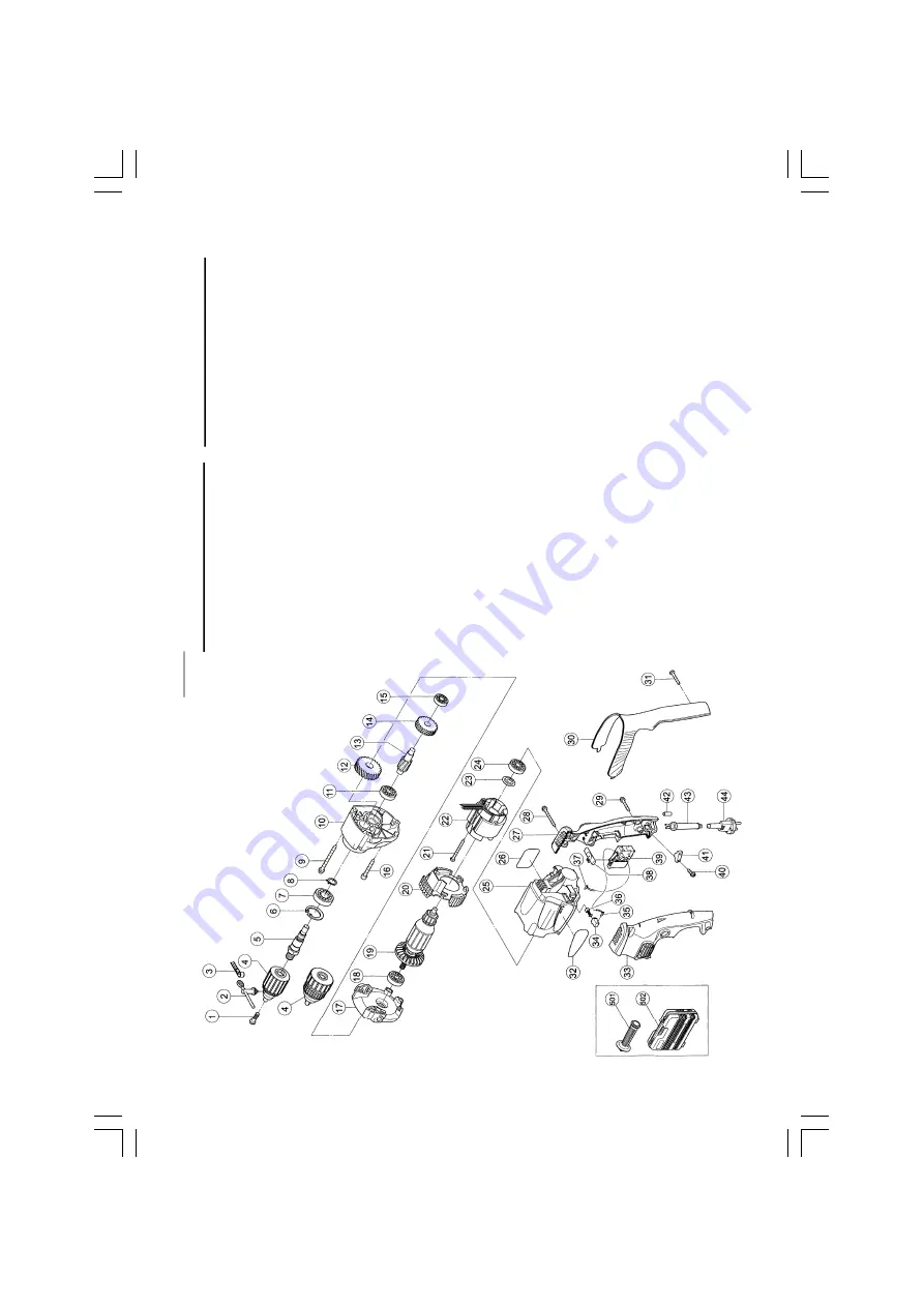 Hitachi Koki D 10VF Скачать руководство пользователя страница 47