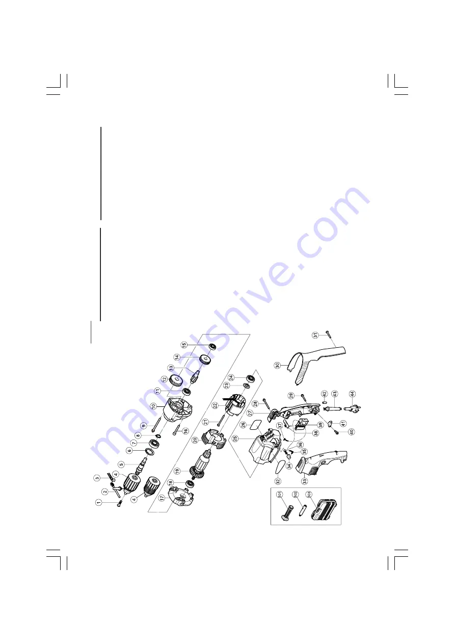 Hitachi Koki D 10VF Handl Download Page 49