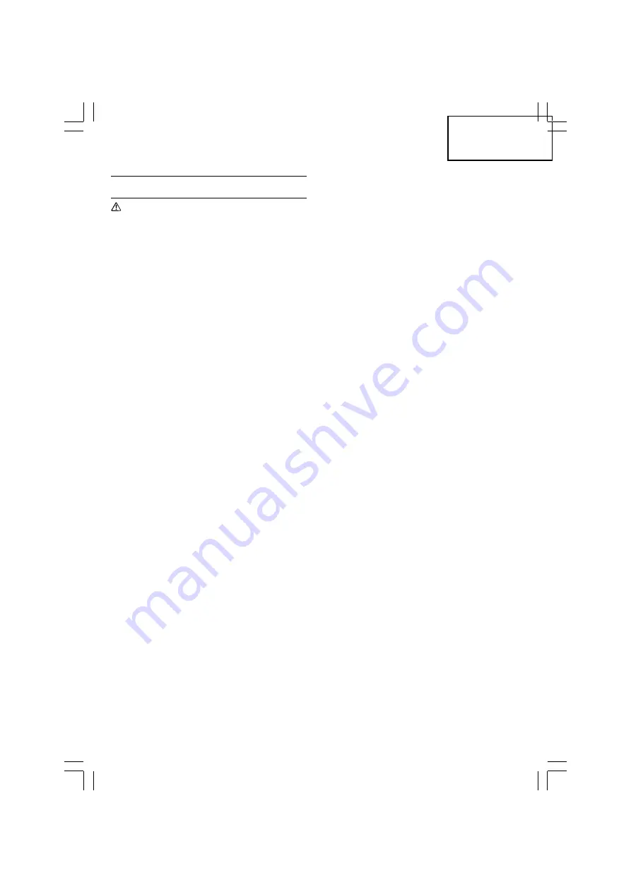 Hitachi Koki D 13 Instruction Manual Download Page 9