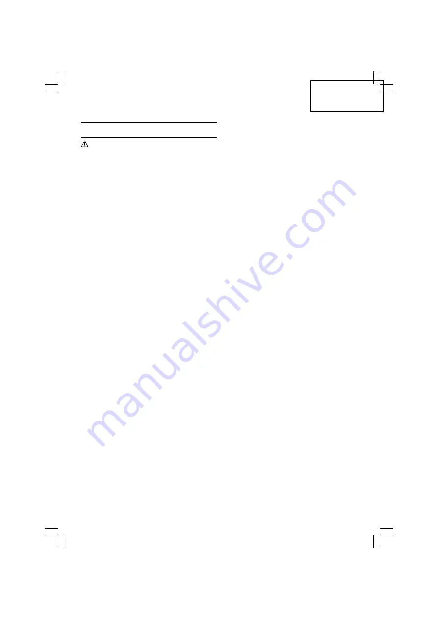 Hitachi Koki D 13 Instruction Manual Download Page 13