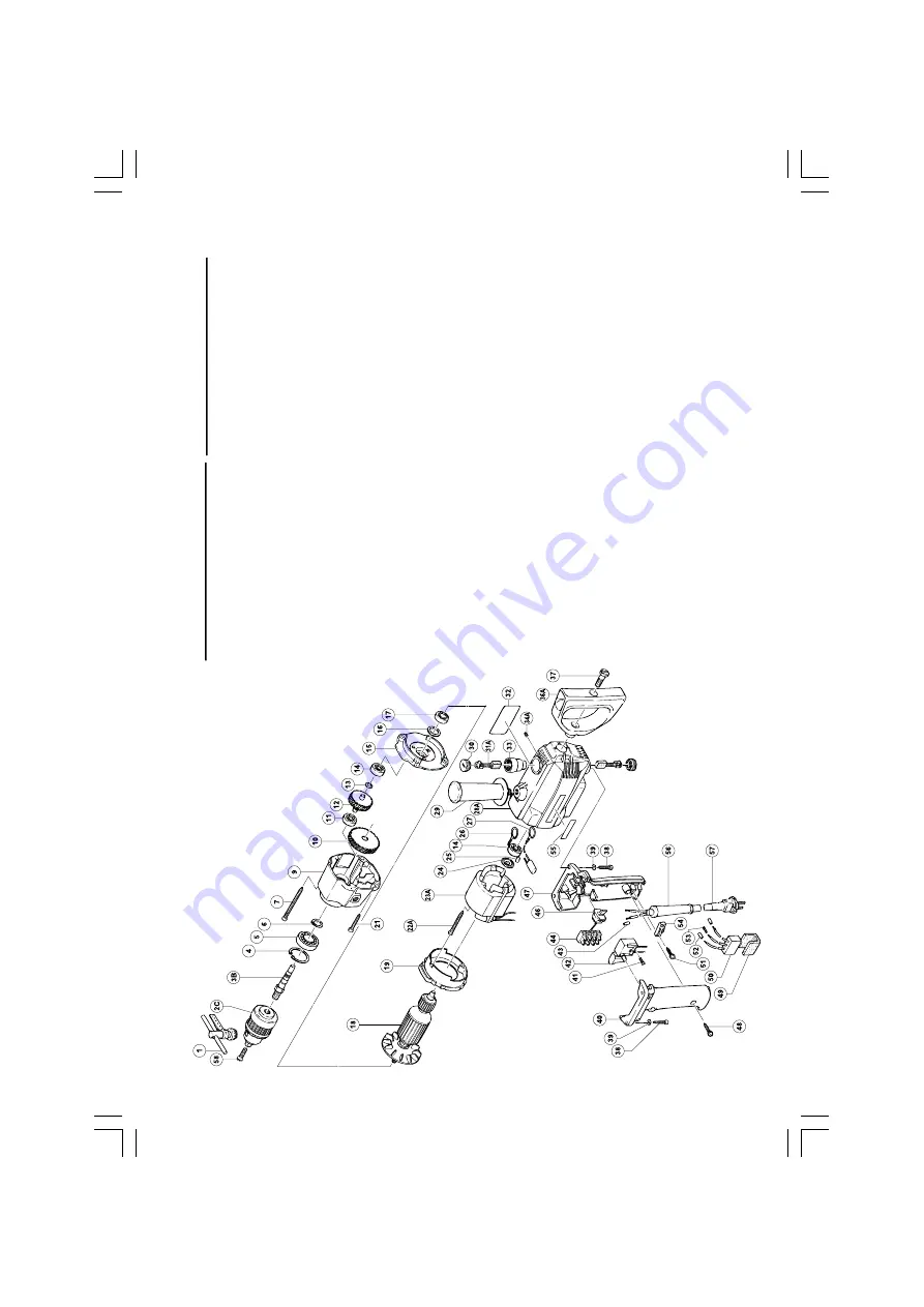 Hitachi Koki D 13 Instruction Manual Download Page 29