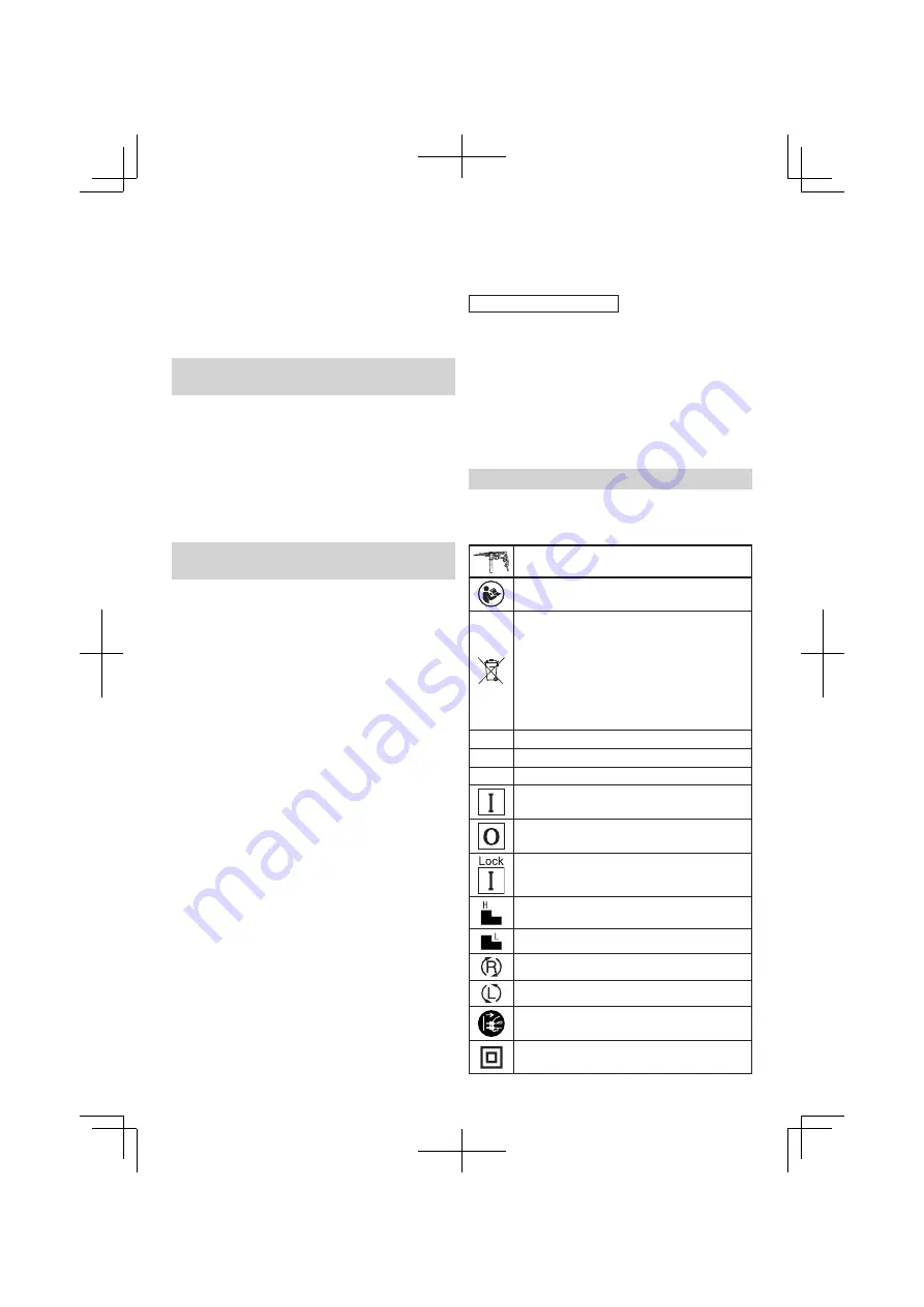 Hitachi Koki D 13VB3 Handling Instructions Manual Download Page 78