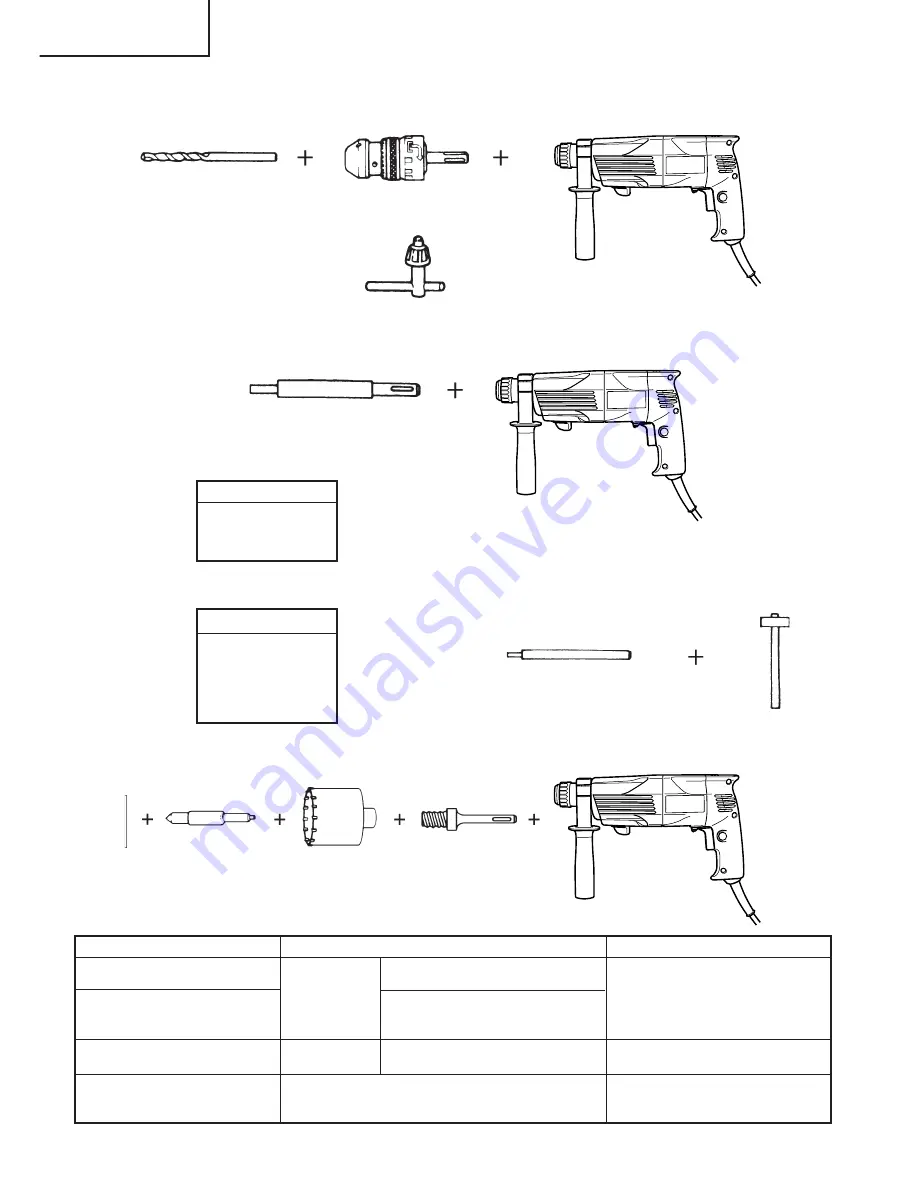 Hitachi Koki DH 24PA Handling Instructions Manual Download Page 40