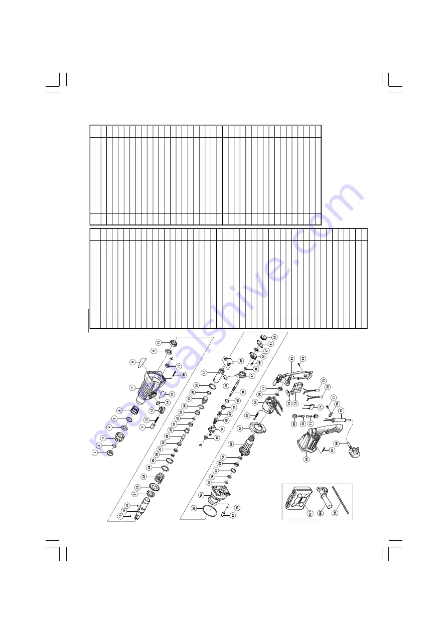 Hitachi Koki DH 24PX Handing Instructions Download Page 12