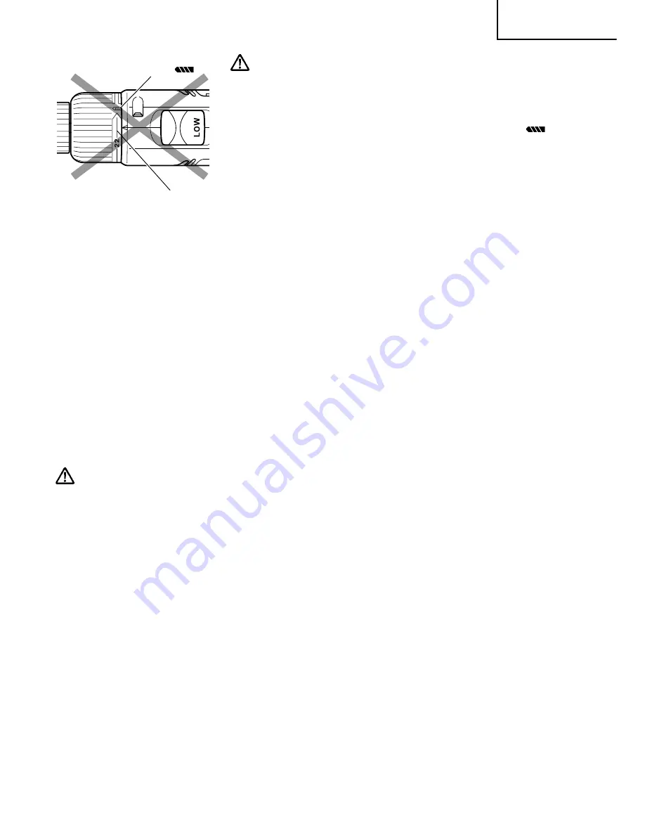 Hitachi Koki DS 12DVF Safety & Instruction Manual Download Page 61