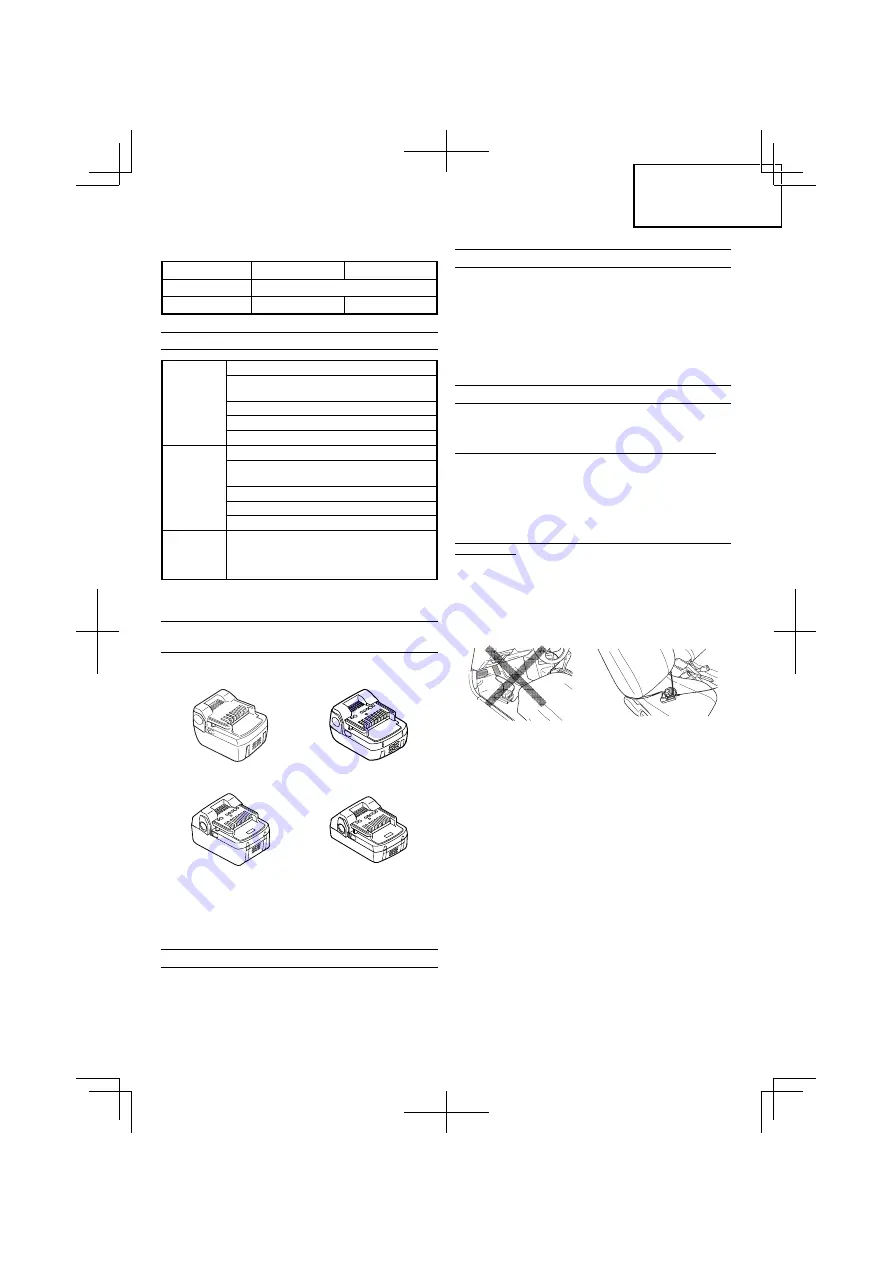 Hitachi Koki DS 14DBEL Handling Instructions Manual Download Page 61