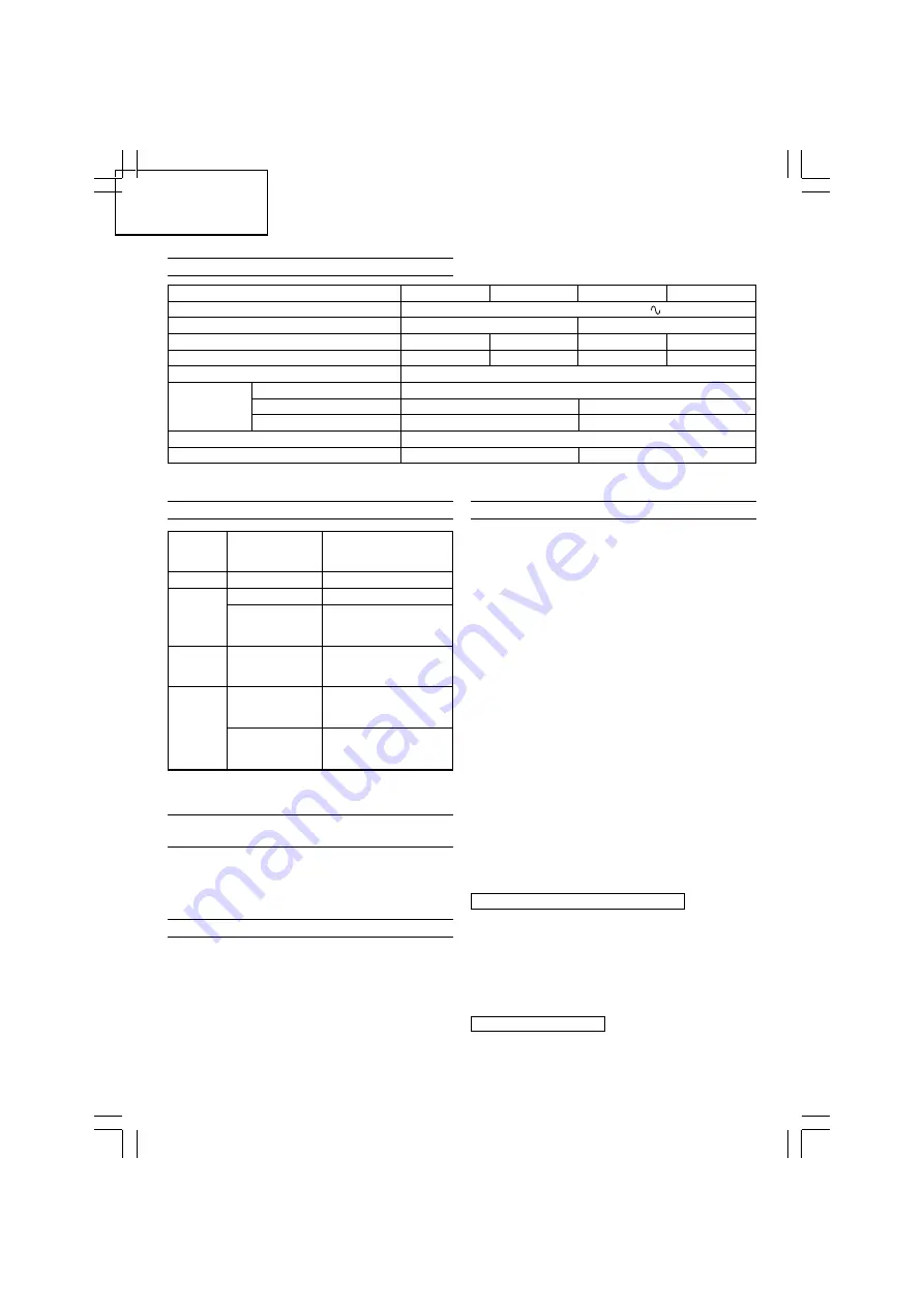 Hitachi Koki dv13ss Handling Instructions Manual Download Page 46