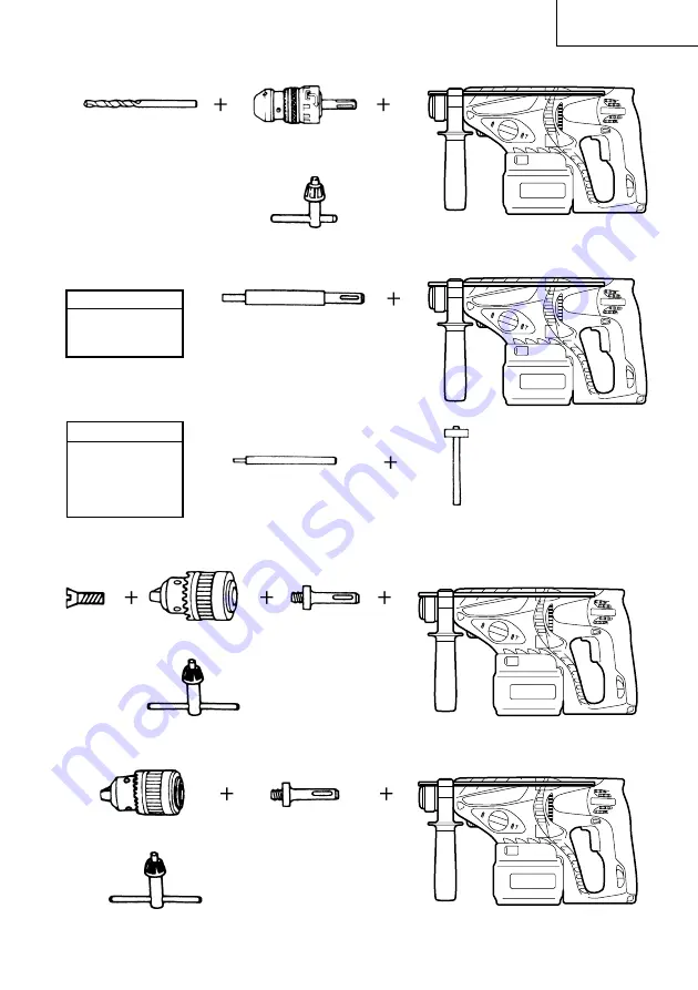 Hitachi Koki Hitachi DH 24DV Handling Instructions Manual Download Page 33